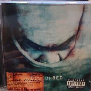 Disturbed Album CD with Dark Cover Art